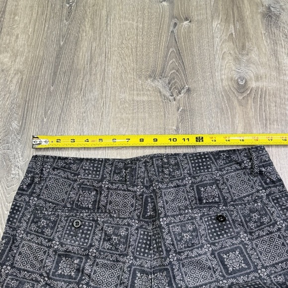 Reyn Spooner Shorts Black Gray Geometric Print Casual Uniqlo Mens Size M Medium - Picture 10 of 11